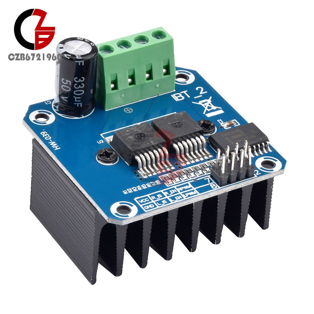 10PCS Double BTS7960B DC 43A Stepper Motor Driver H-Bridge PWM For Arduino NEW