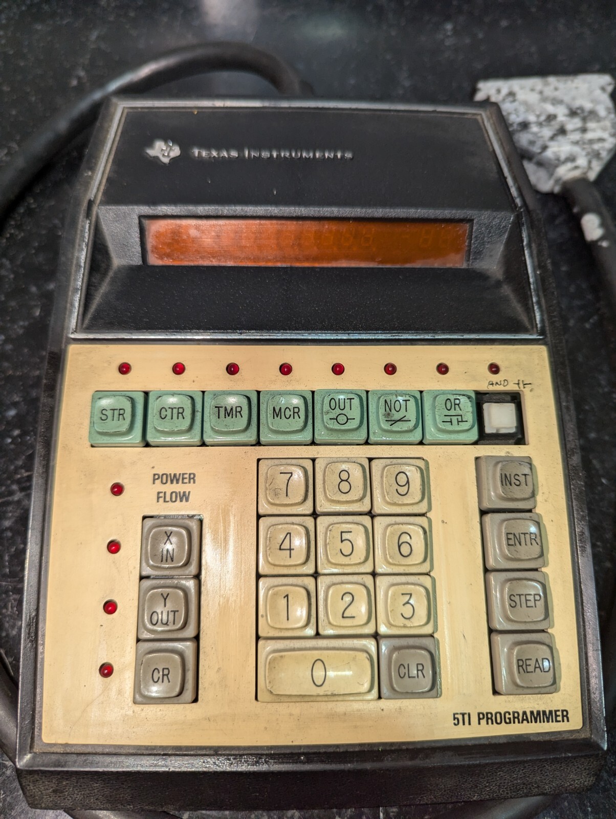 Texas Instruments 5TI PLC Programmer TI-2001 / 30 DAY GUARANTEE WITH FREE RETURN