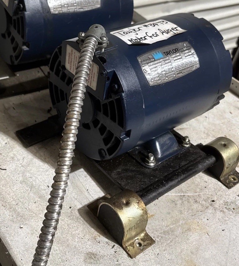 Taylor 013102-33 Beater Motor, 208/230V, 1HP, 3PH, Tested! Excellent Condition