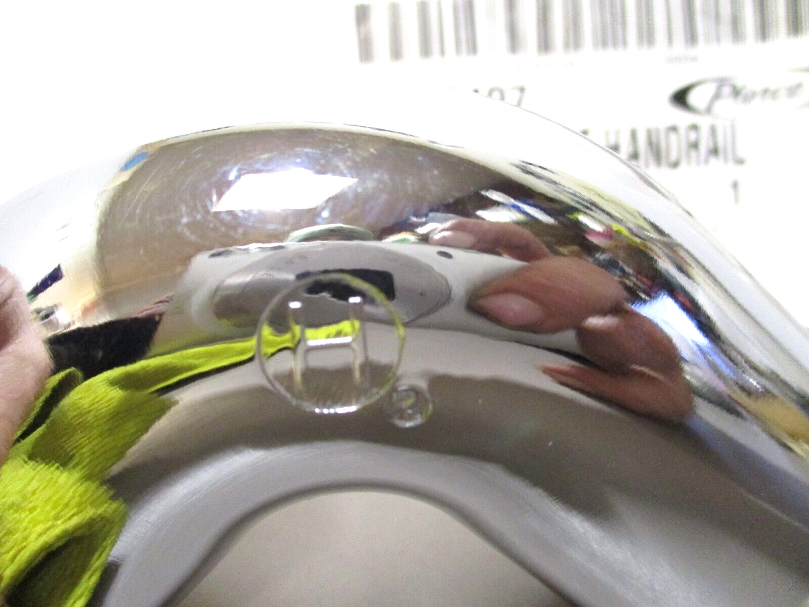 Pierce 51-1407 Chrome Handrail Elbow for 1-1/4″ Hand Grab Rail
