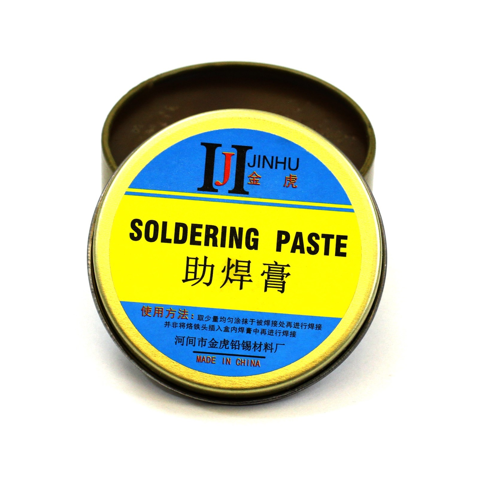 Quality Metal Cased Rosin Soldering Flux Paste Solder Welding Grease 120G
