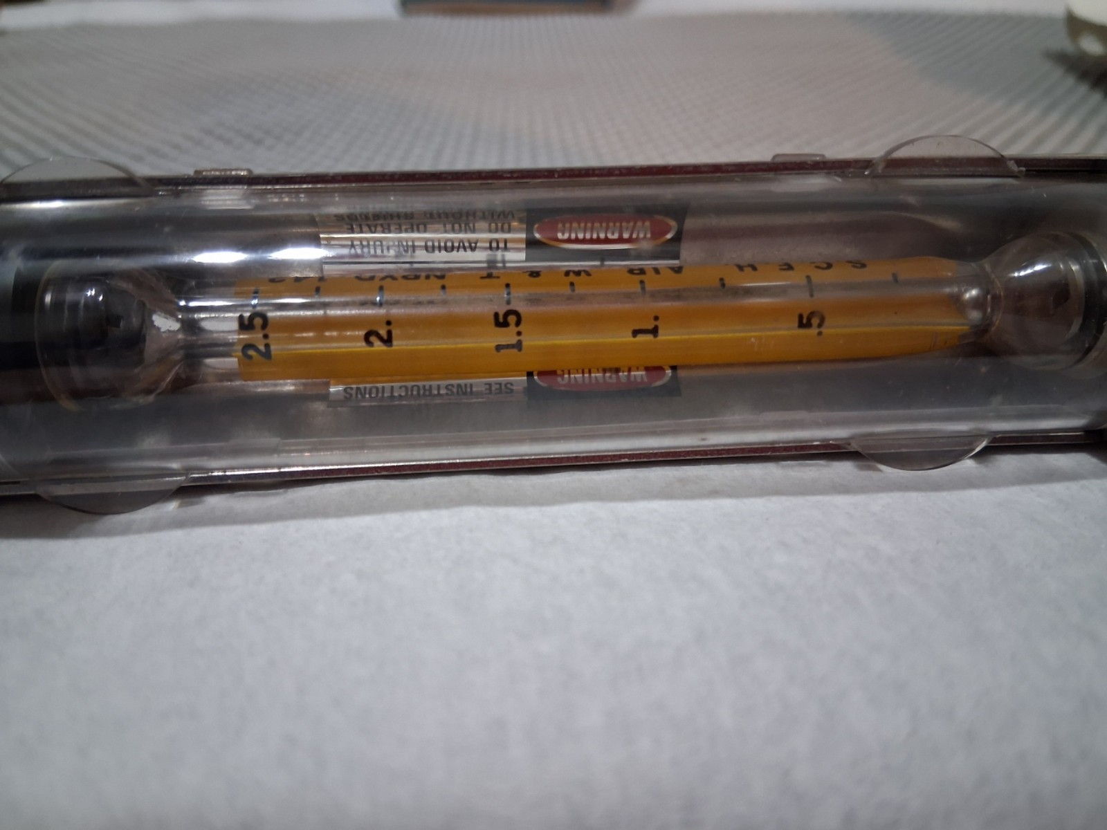 Vintage NOS Wallace & Tiernan 36E083SSXX2 Purge Meter *See Pics for Specs.