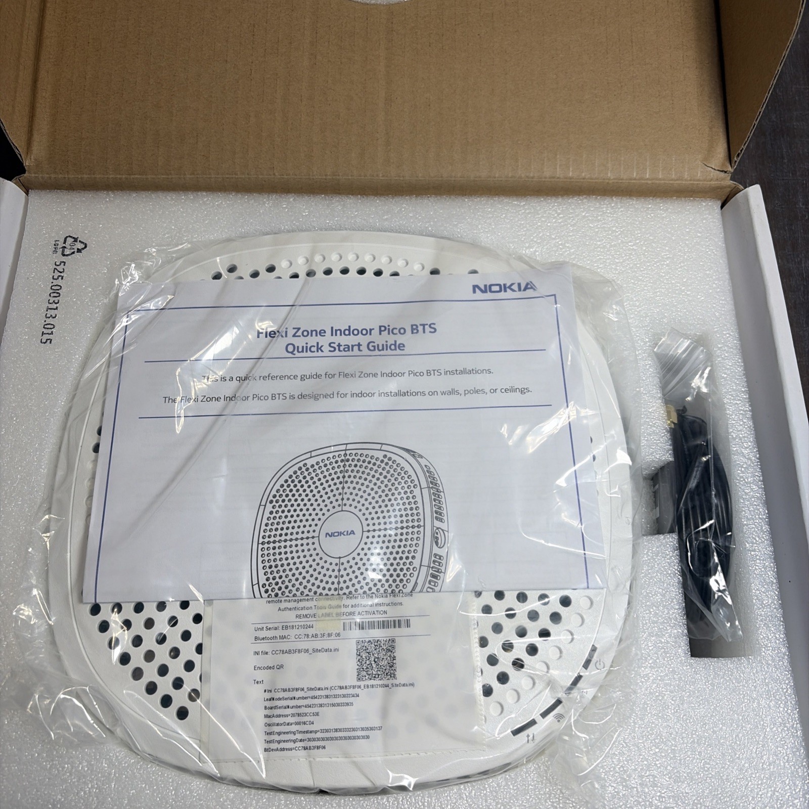 Nokia Model FWFF Flexi Zone Indoor Pico BTS 473237A.206 New Sealed