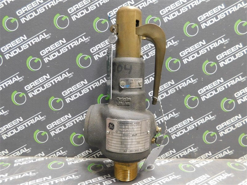 USED GE Dresser 1543F-21 Consolidated Valve 1 X 1 1/4 592 Lbs/hr .156 Lift