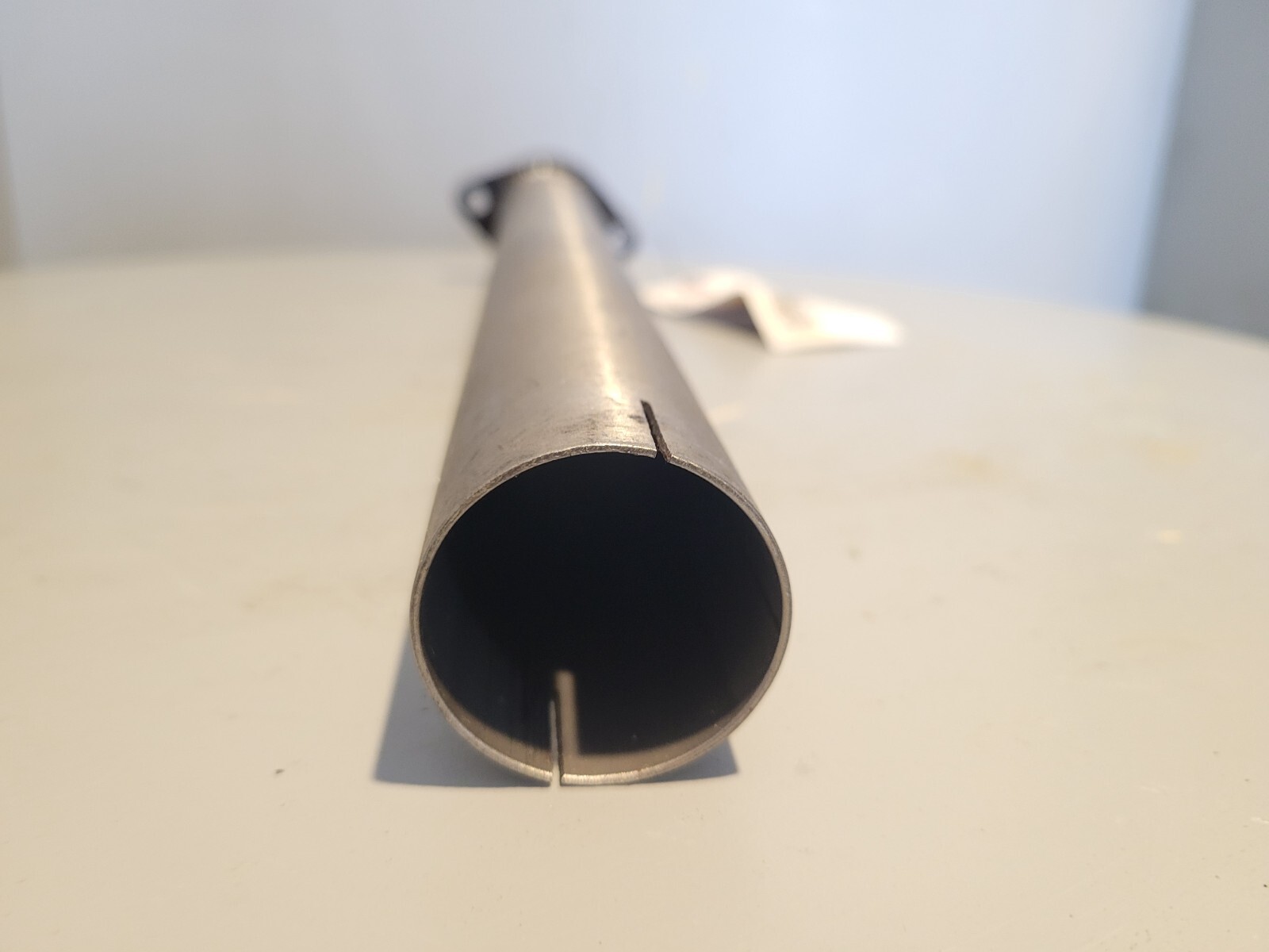 Onan Exhaust Tube & Flange, 1.525″ Dia, 2.65″ Mount, 15-1/2″ Length, 0154-2167