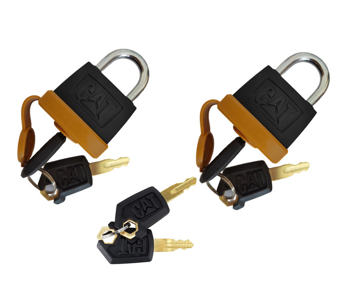 For Caterpillar CAT 5P8500 5P8501 246-2641 Master Padlock with 6Keys 2023 NEW