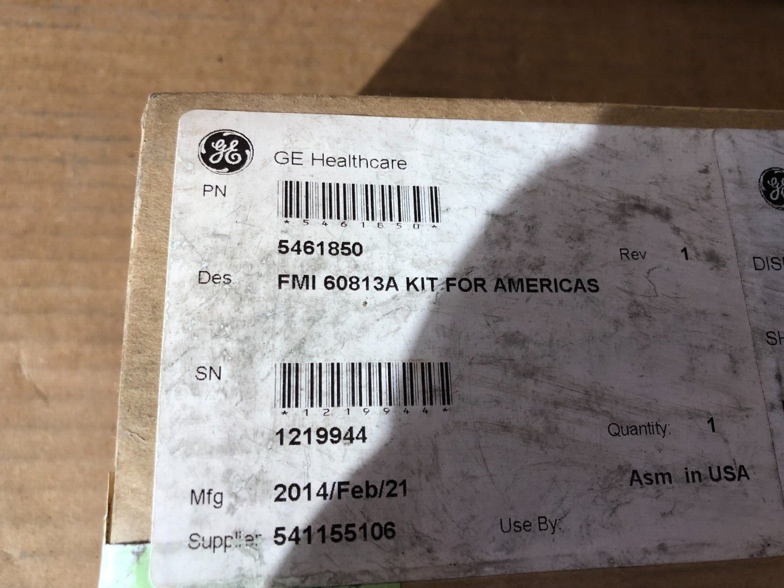 GE FMI 60813A Kit for Americas 5461850 HDxt16.0-V02 Software