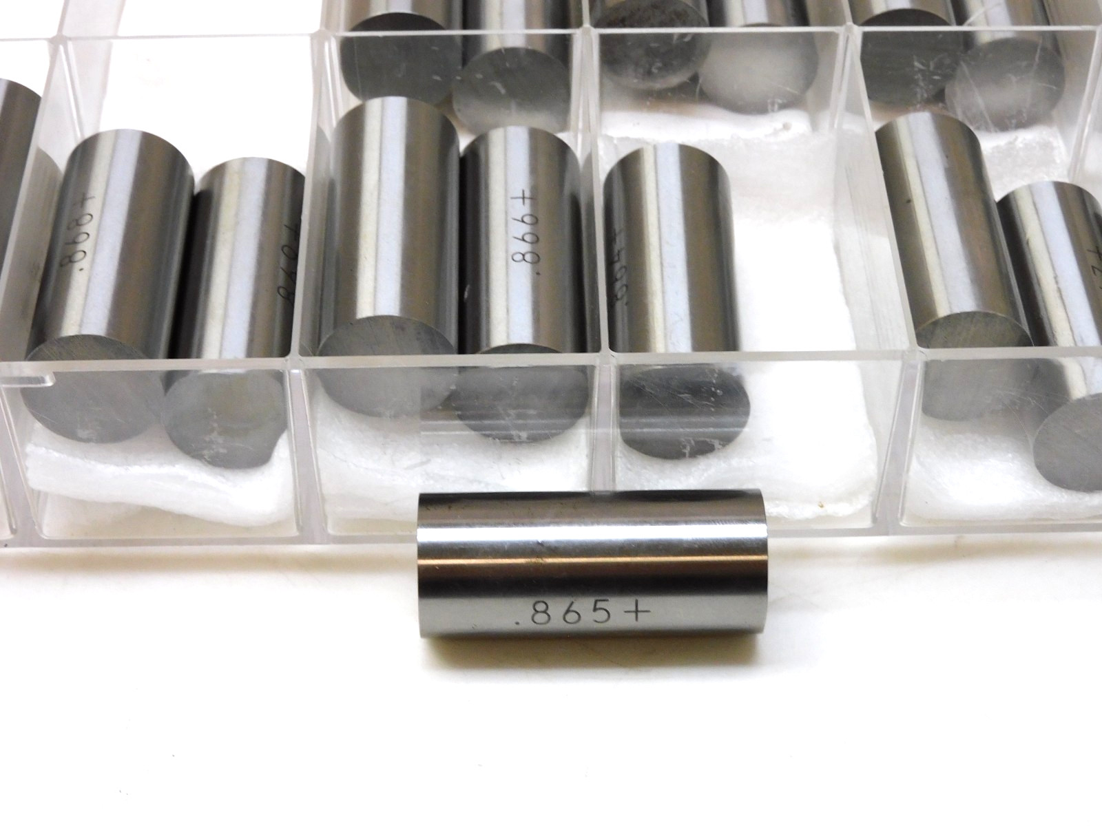 No Name Gage Pin Set Sizes .860 – .879 Lot of 20