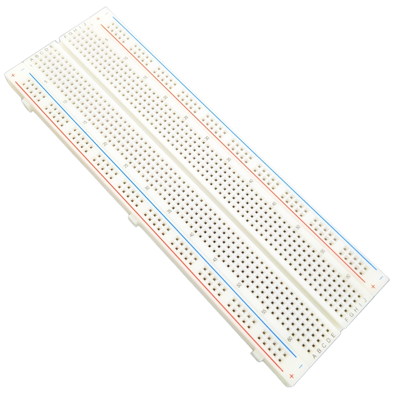Premium Solderless Breadboard, 830 Tie Points, 6.5″ x 2.1″, RoHS Compliant