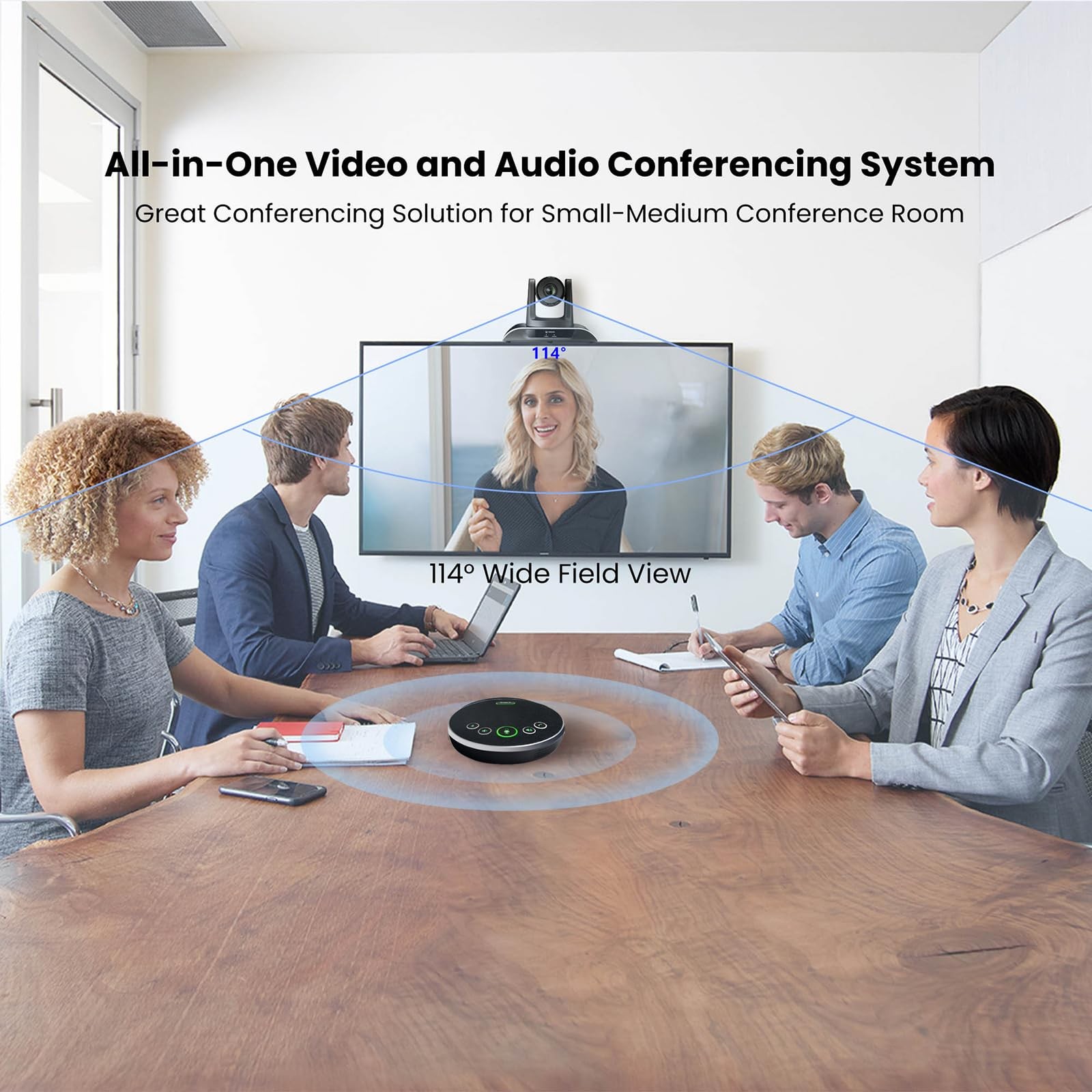 Tongveo TV-B4k-AI-M3B Video Camera System Auto-Tracking