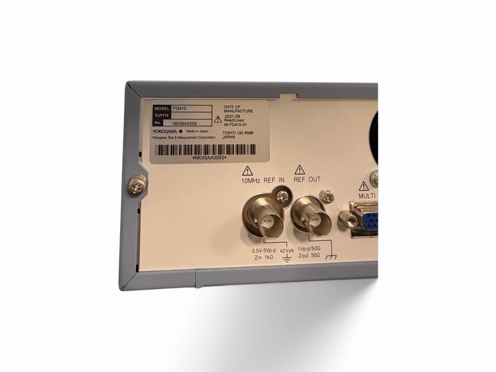 Yokogawa FG410 30MHz Arbitrary/Function Signal Generator Bench Instrument