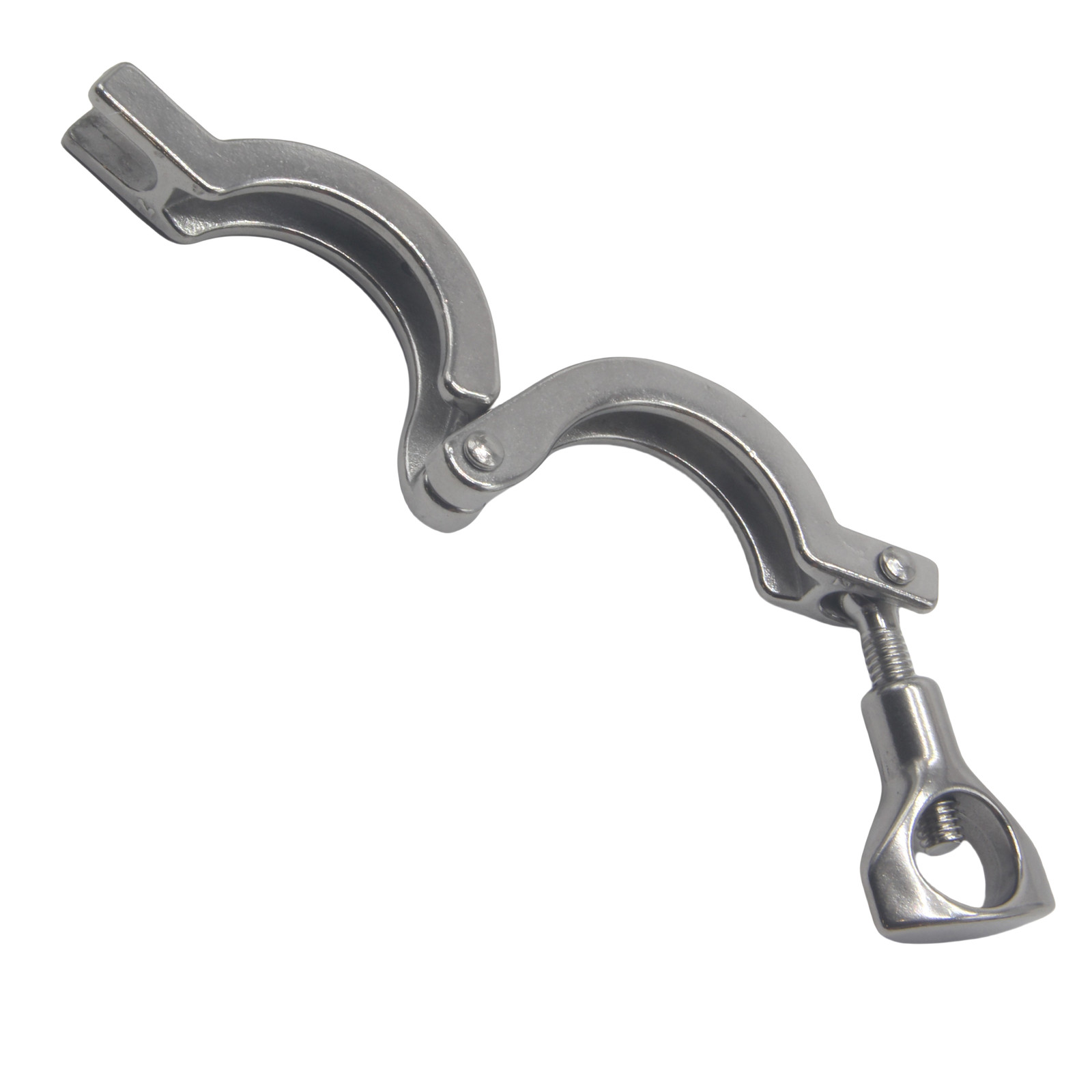 1.5″ Sanitary Tri Clamp, Stainless Steel 304, Single Pin Heavy Duty