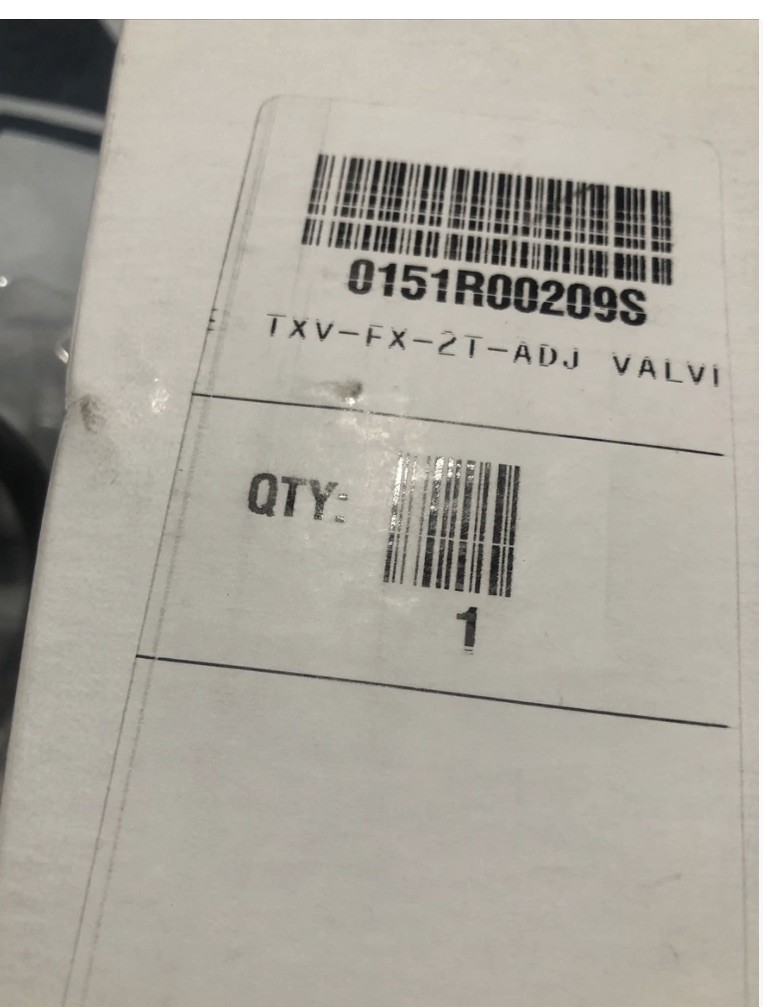 Amana-Goodman 0151R00209S Thermal Expansion Valve 2 Ton Fixed Adj Valve R-410A