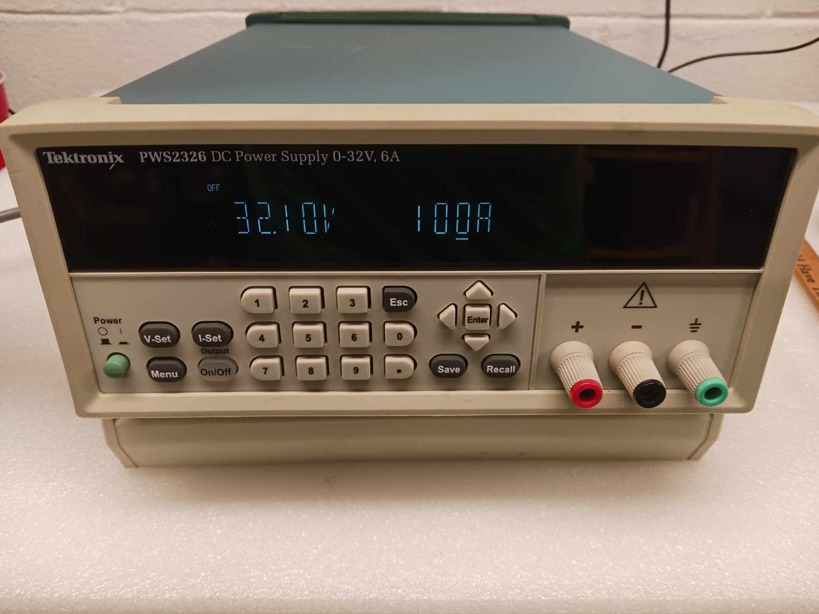 Tektronix PWS2326 DC Power Supply 0-32V 0-6A Bench Lab Supply Tested