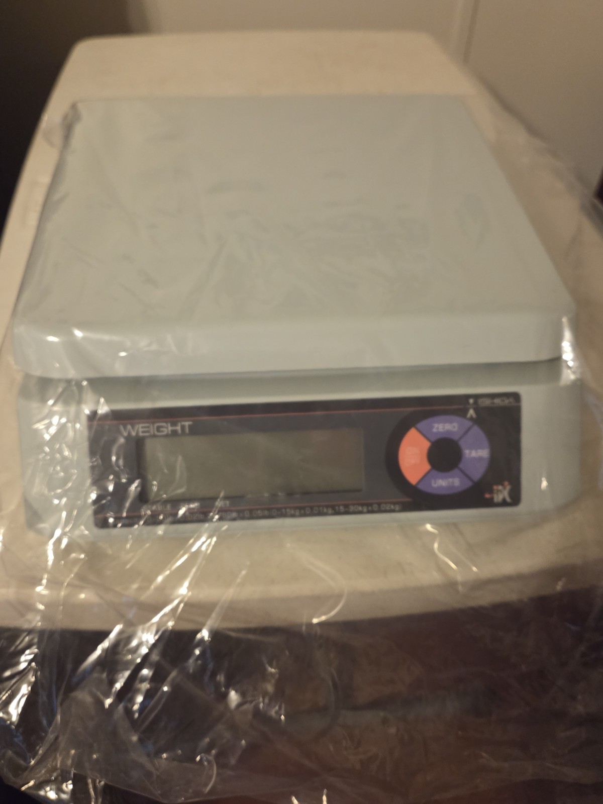 Ishida Portable Bench Scale Single Display, 60 lb (iPC-60)