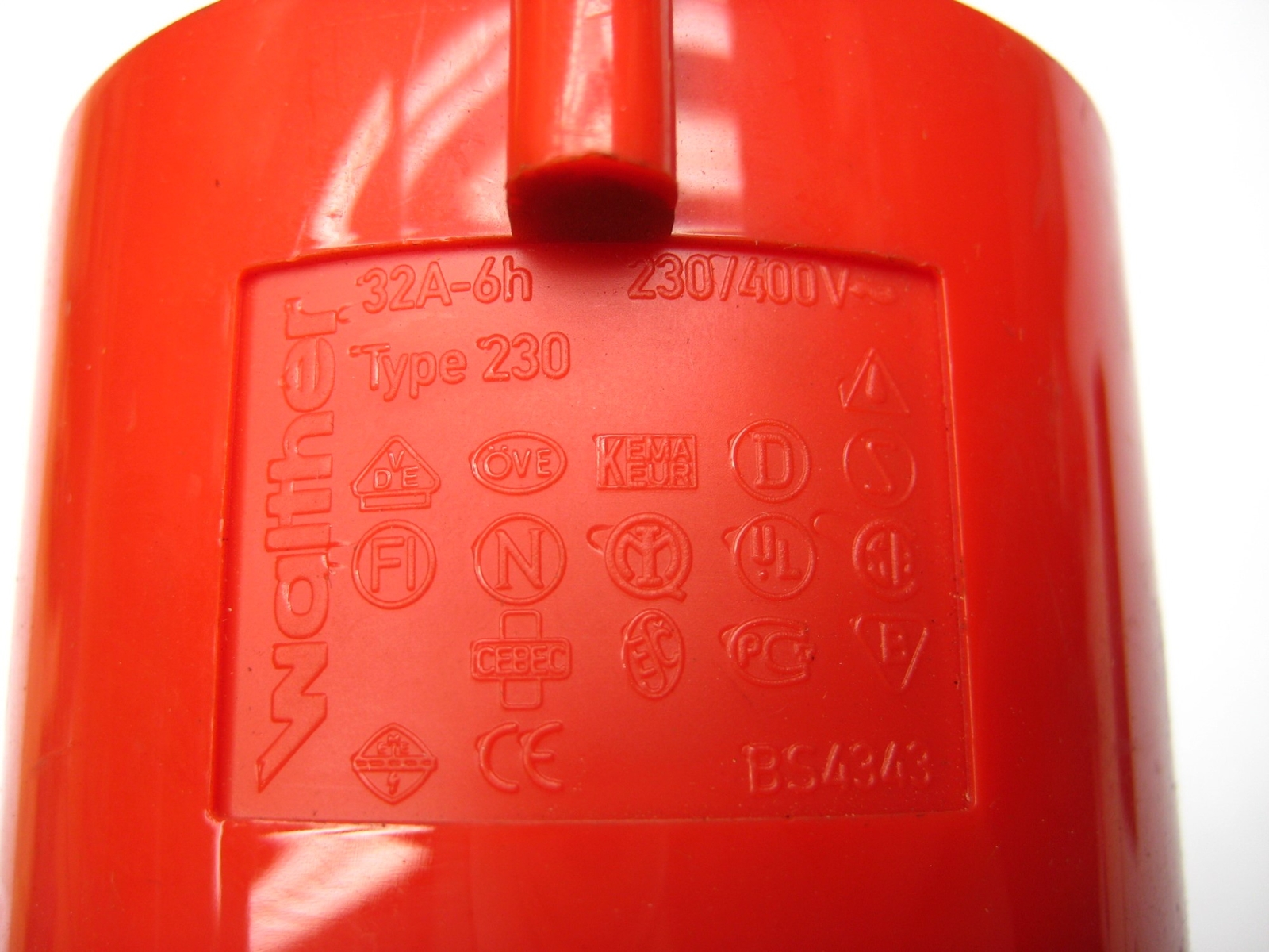 WAITHER 32A-6H PIN AND SLEEVE PLUG UNMP