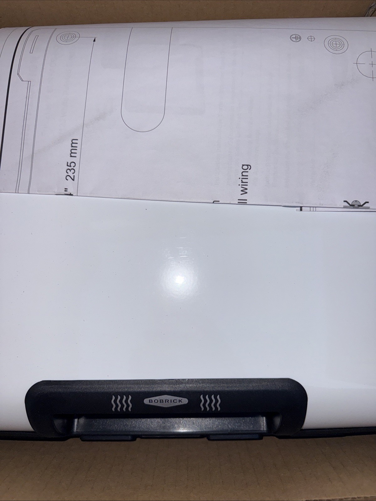 BOBRICK Hand Dryer B-7120 115V Surface Mounted ADA 35S Series C -White FAST SHIP