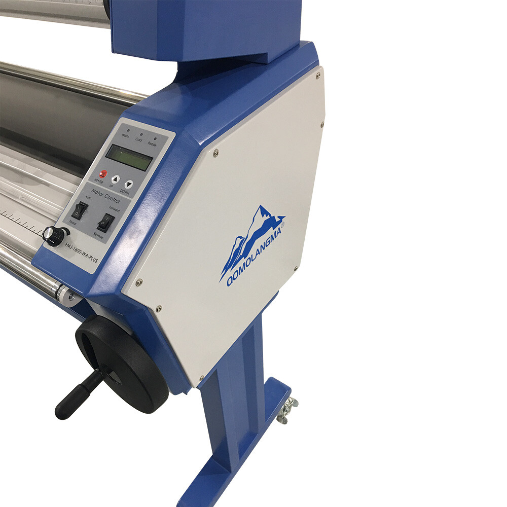 QOMOLANGMA 63in Full-auto Wide Format Laminator with Heat Assisted and Trimmer
