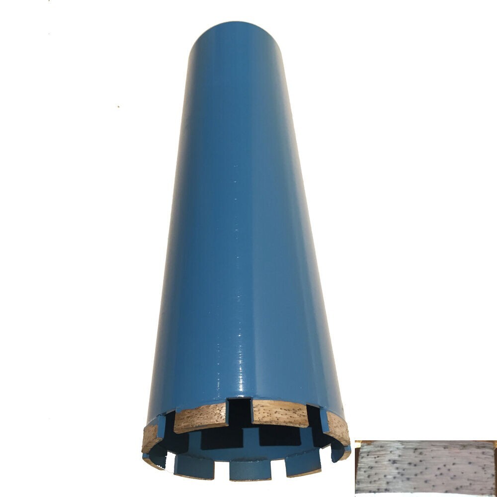 4″ Professional Grade Diamond Core Bit For Wet/Dry Drill Reinforced Concrete