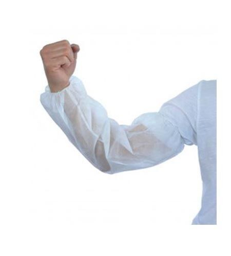 500~ Polypropylene (PP) Sleeves – White, 18″