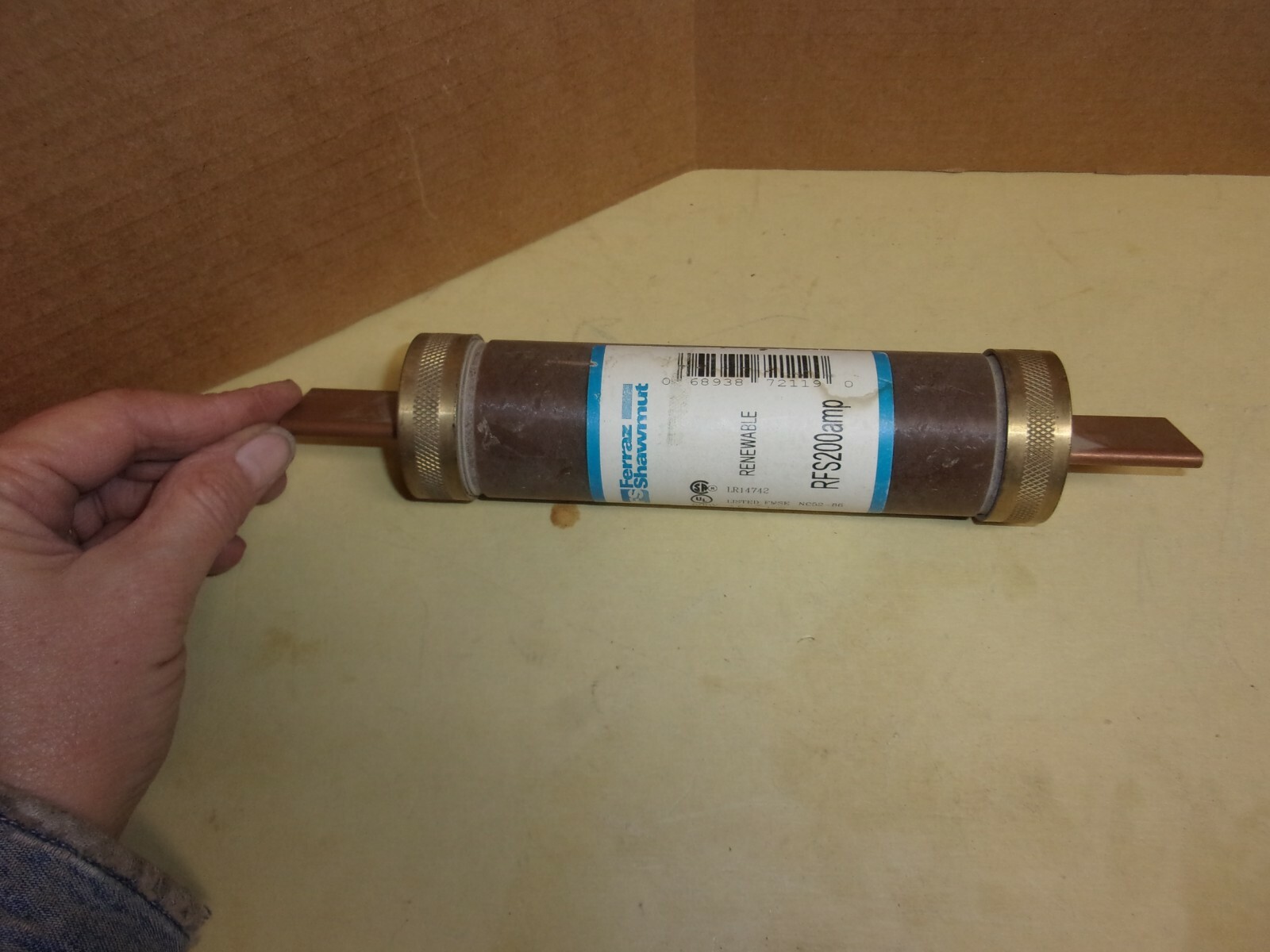 Ferraz Shawmut Renewable Fuse RF200Amp , used