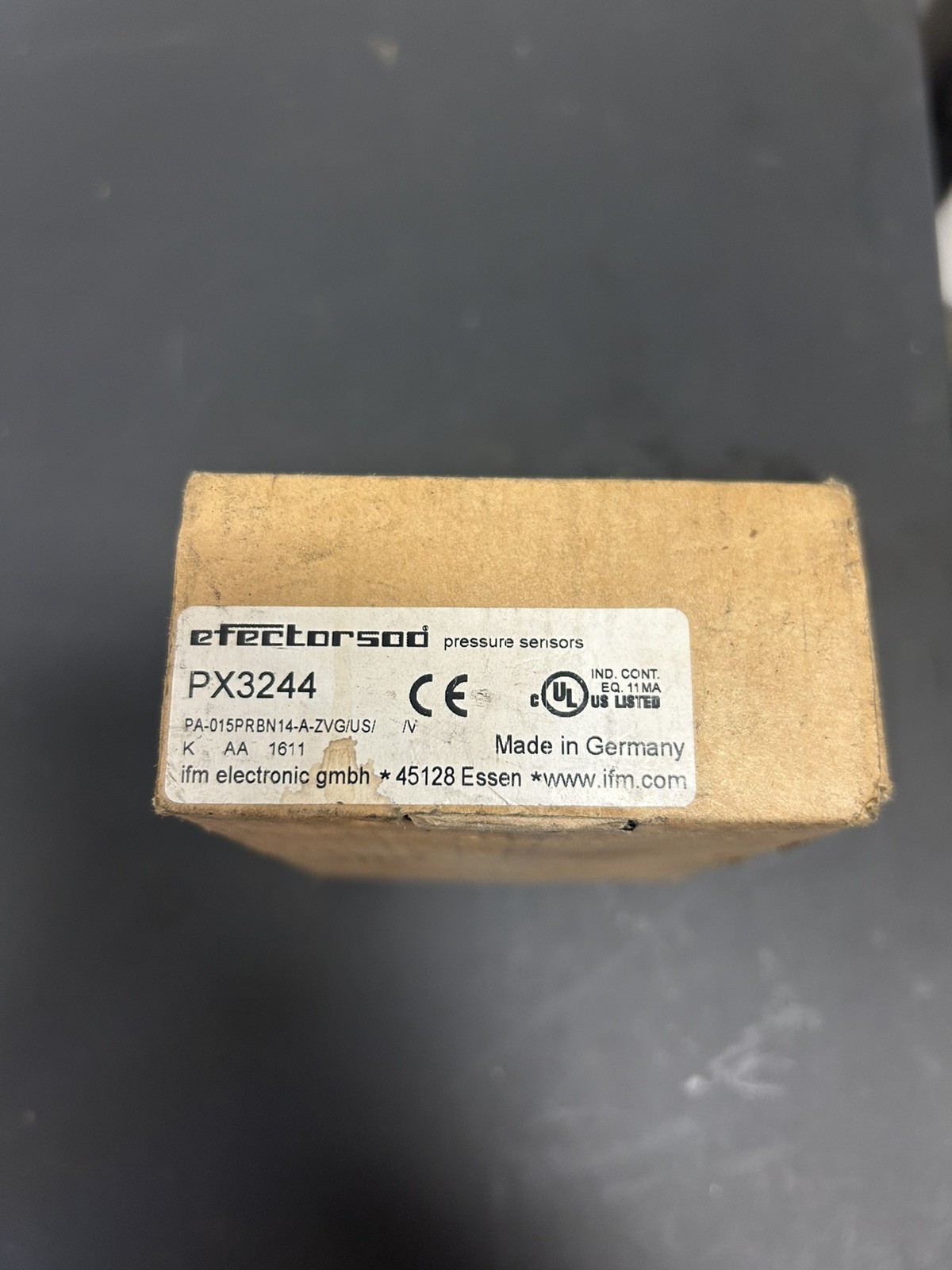 Ifm Px3244 Transmitter, 0-150Psi, 9.6-32Vdc efectorsod