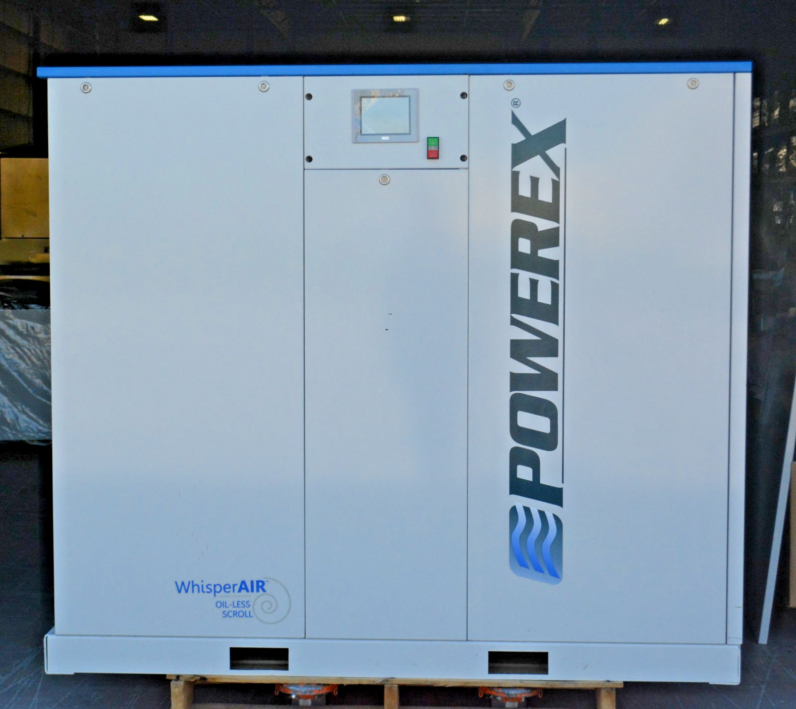 SEQ40B740AJ/COMPRESSOR, WISPER AIROIL-LESS SCROLL 125 AT 100 PSIG SLAE10/POWEREX