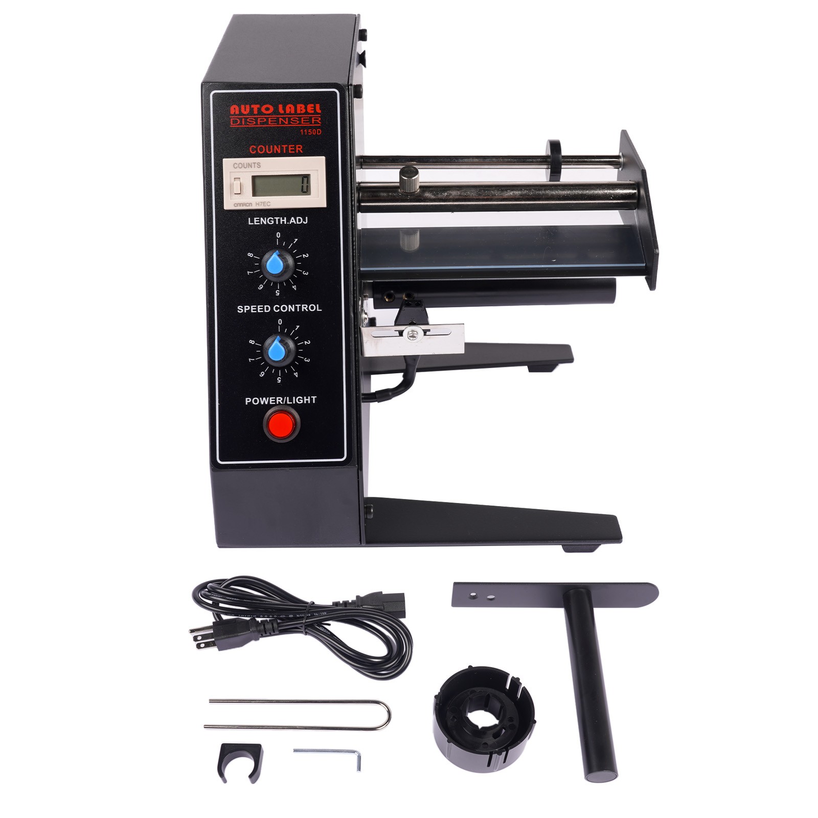 1150D Automatic Label Dispenser Sticker Roll Dispenser, Auto Counting 0-999999