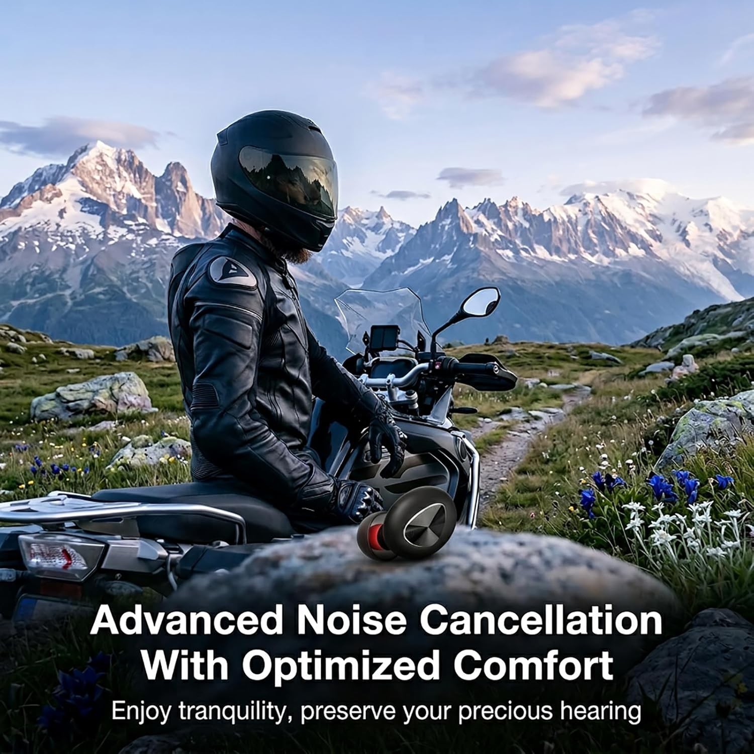 Noise Cancelling Ear Plugs for Sleeping, Travel & Work – 50Db Reusable Silicone