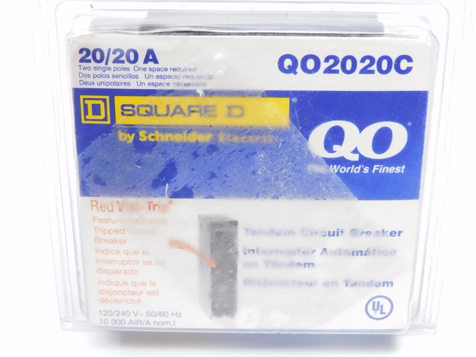 SQUARE D QO2020C 120/240V 20A NSMP