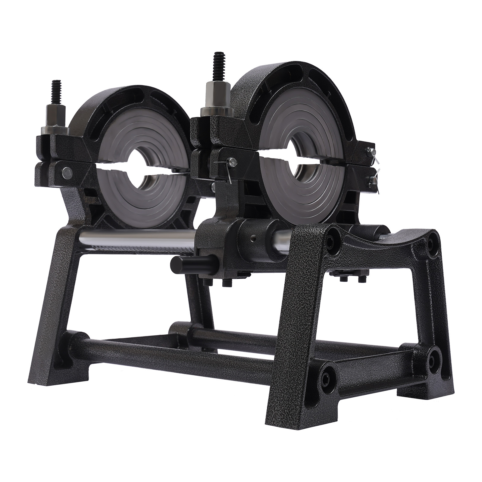 Pipe Fusion Welder 2 Clamps 63-200MM Manual PP PE HDPE Pipe Welding Machine 110V