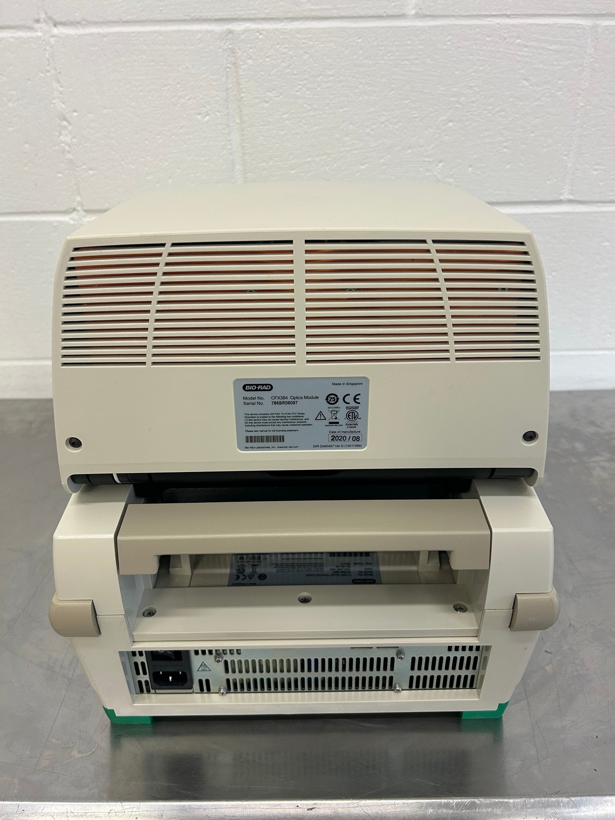 Bio Rad CFX384 Touch Real-Time PCR Detection System DOM2020 Unit 1