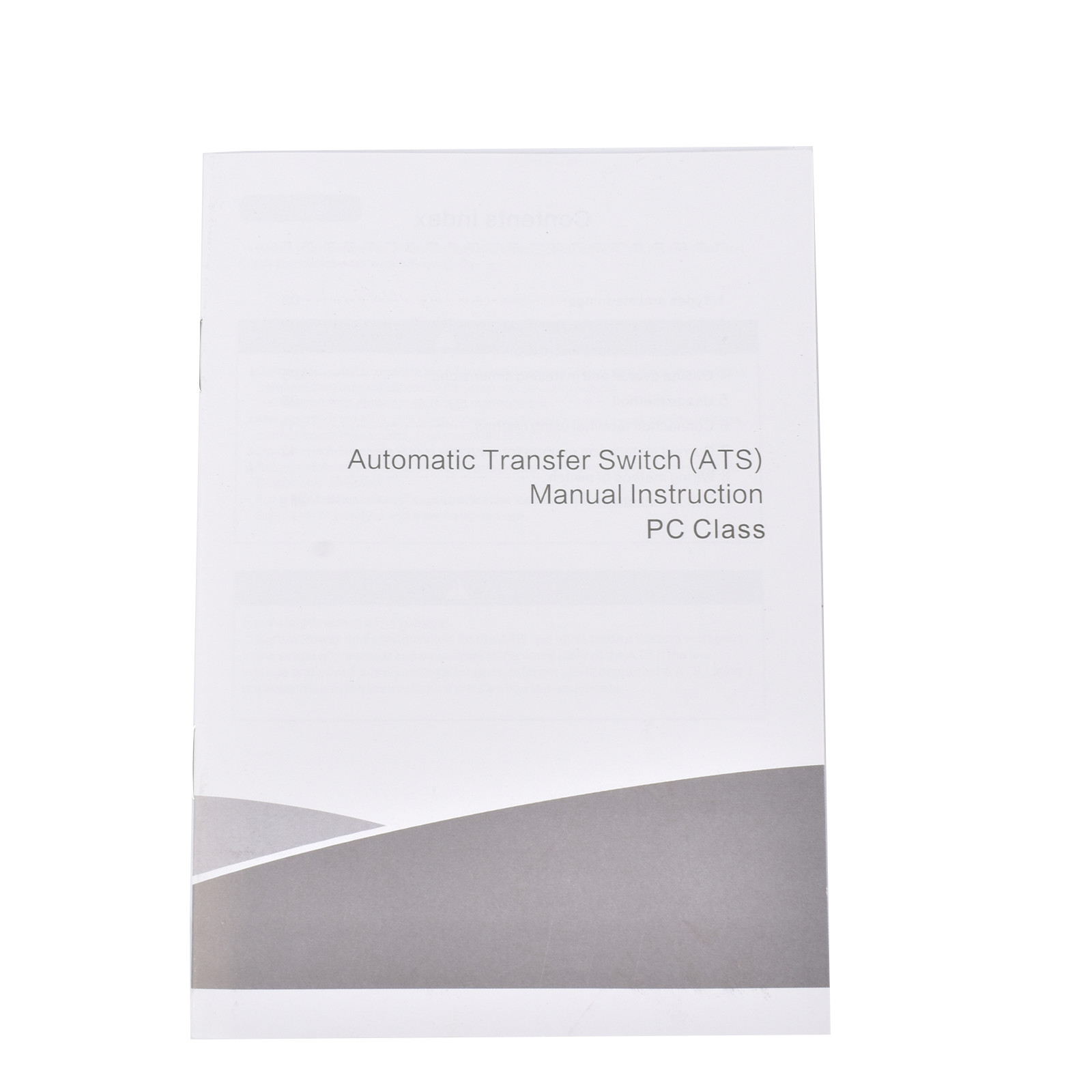 Industrial Automatic Transfer Switch 4P 400A 110V / 220V Auto or Manual Mode