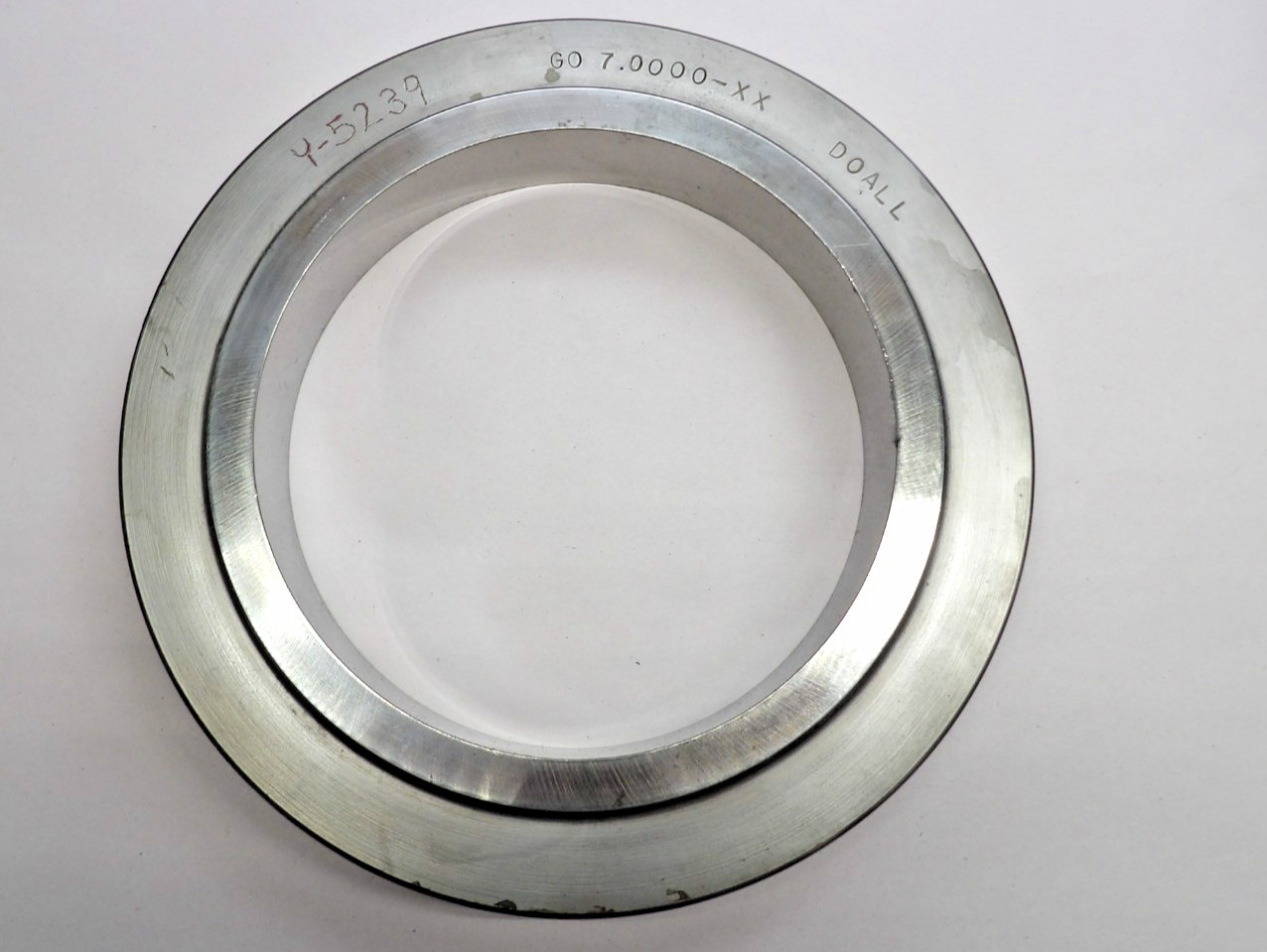 Large 7.000 MASTER CLASS XX DOALL PLAIN BORE RING SETTING GAGE