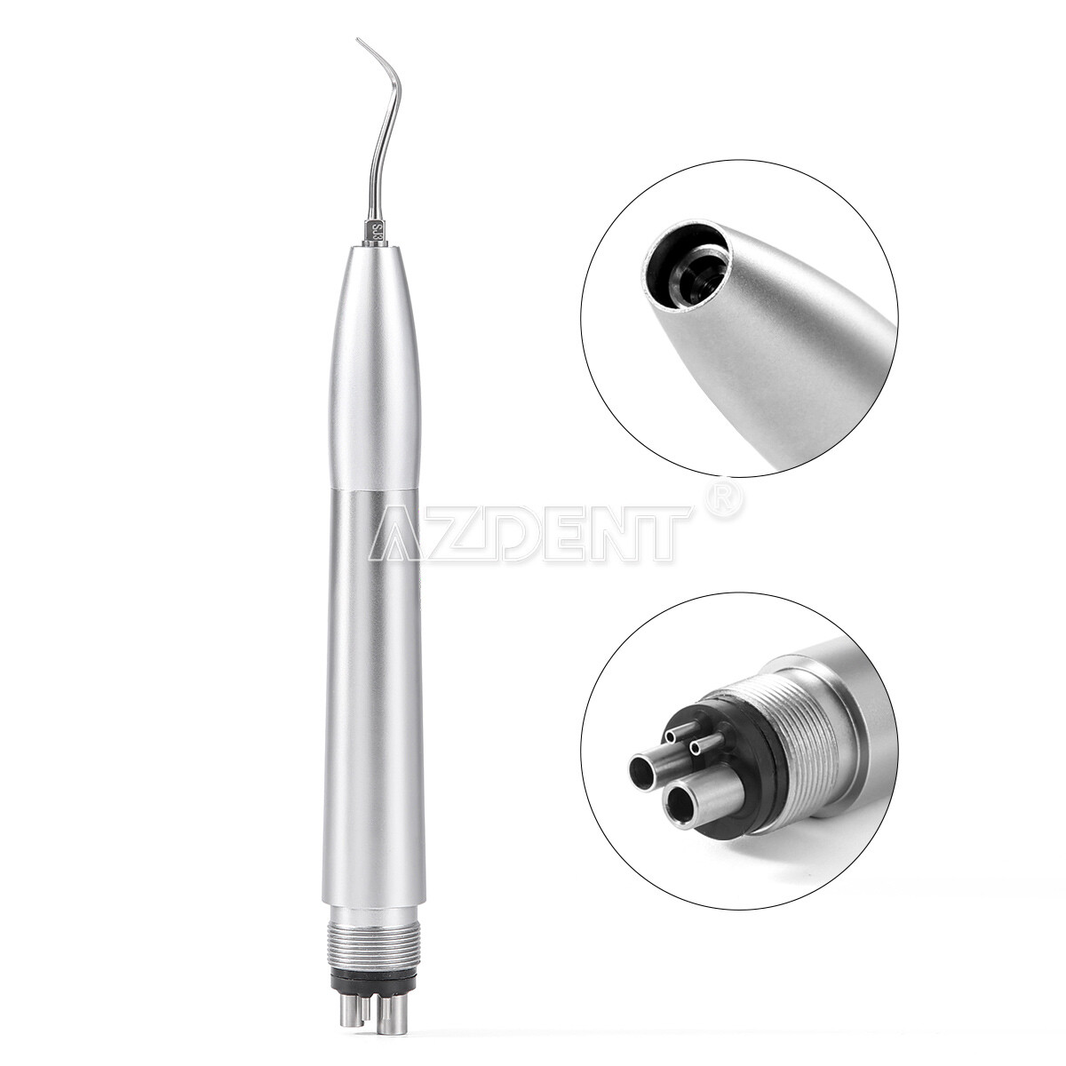 AZDENT Dental Ultrasonic Air Perio Scaler Handpiece Sonic Scaler 2 Hole/4Hole