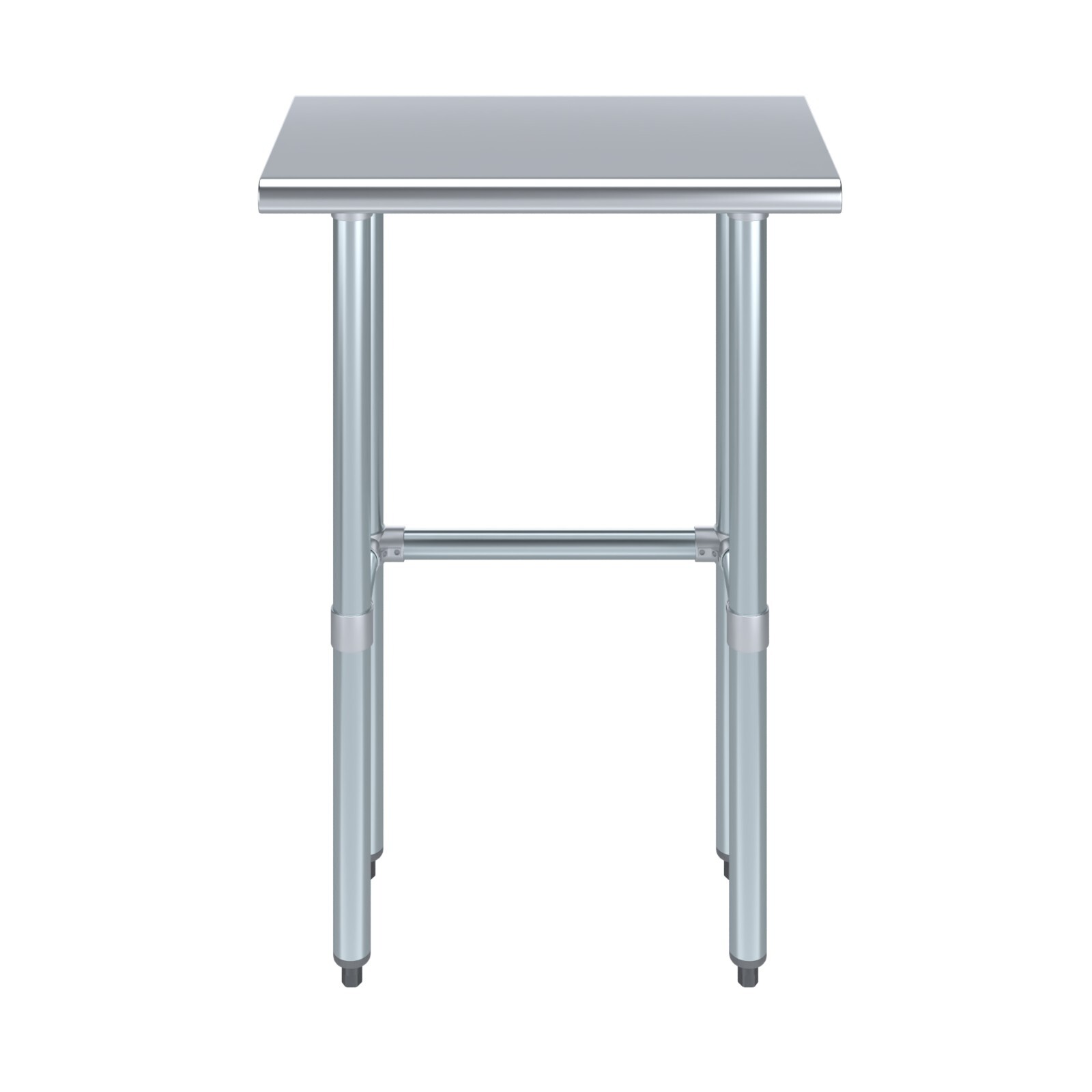 14″ X 24″ Stainless Steel Open Base Table | NSF Prep Metal Work Table