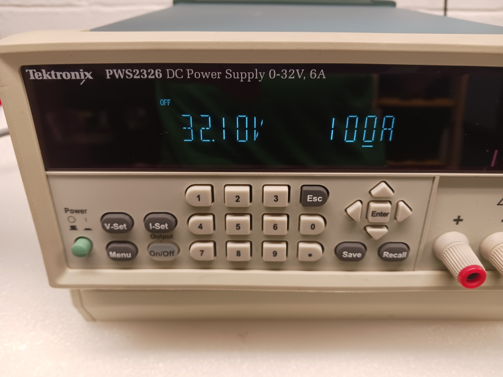 Tektronix PWS2326 DC Power Supply 0-32V 0-6A Bench Lab Supply Tested