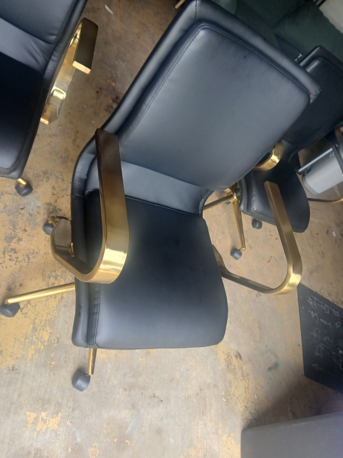 Flash Furniture James Mid-Back Designer Executive Office Chair – Black…