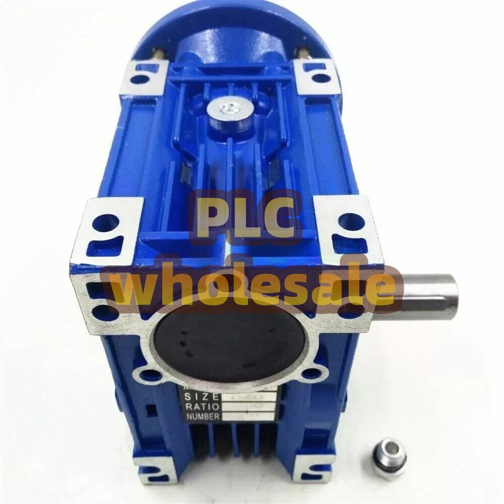 NMRV063 Worm Gear Reducer 24mm 90B14 Ratio 10 20 30 100:1 for Asynchronous Motor
