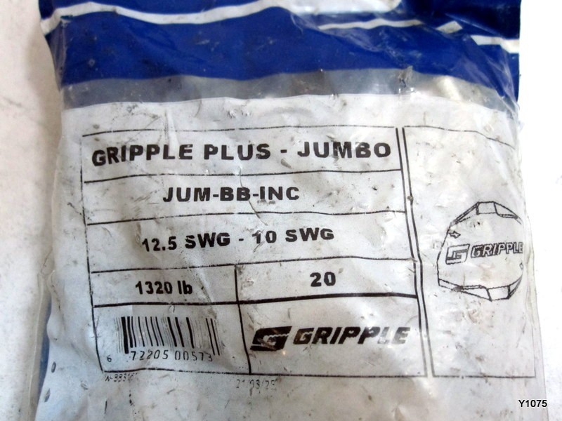 JUMBO Gripple Plus for 12.5 -10 SWG – 20 Pcs