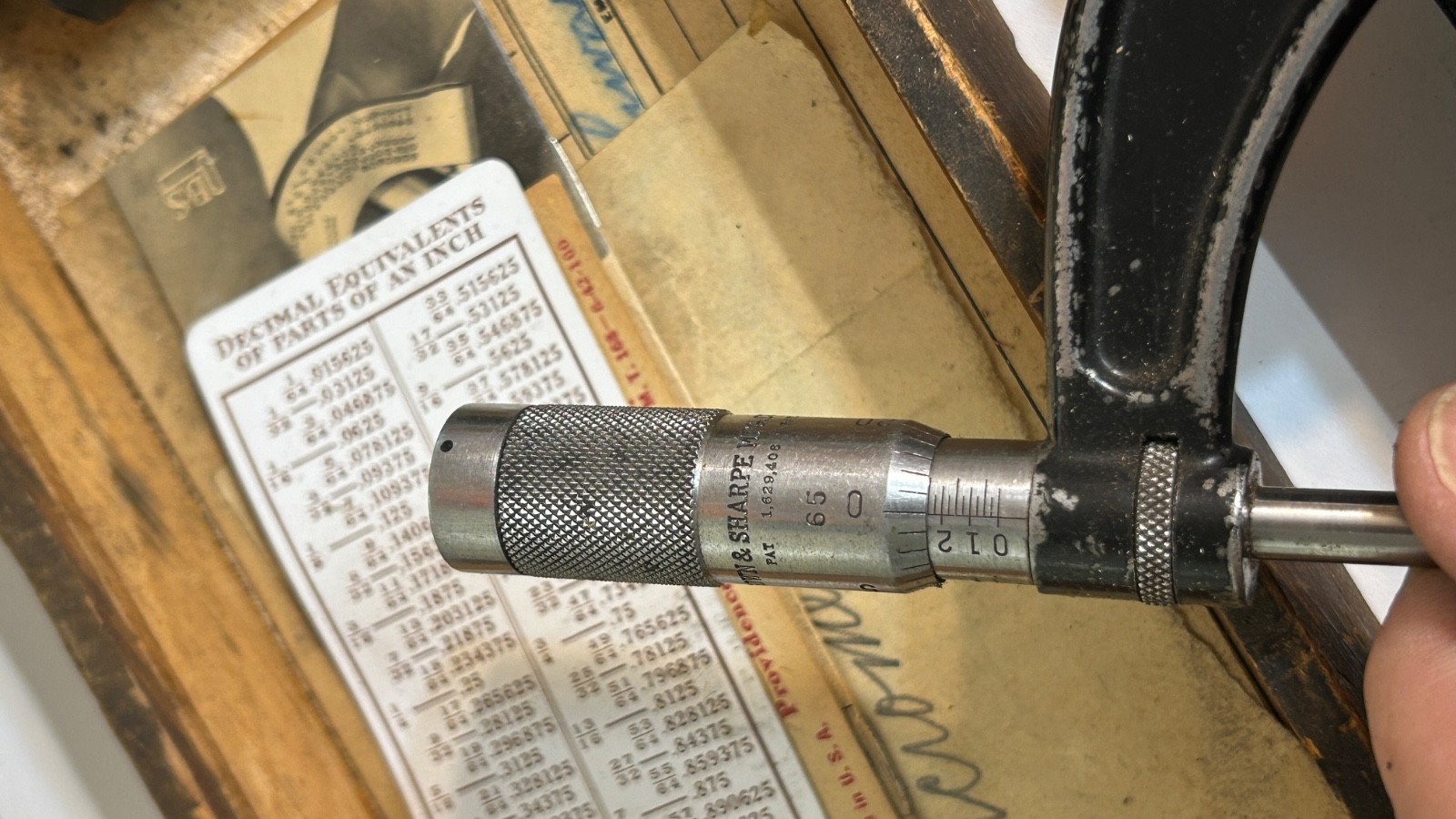 LOT of 4, Brown & Sharpe Outside Micrometer 0-1″ and 2-3″ Vernier USA Case onFL