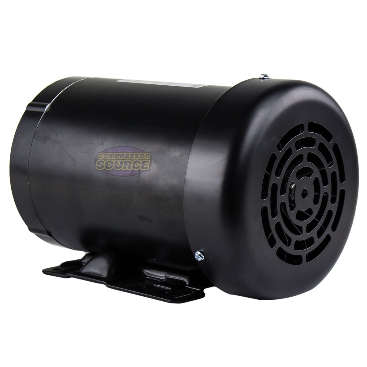 3 HP Electric Motor 3 Phase 56HC Frame 3600 RPM TEFC 208 230V 460 Volt