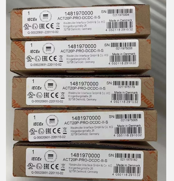 1481970000 ACT20P-PRO DCDC II-S NEW Weidmuller Isolator ACT20P-PRO DCDC II-S