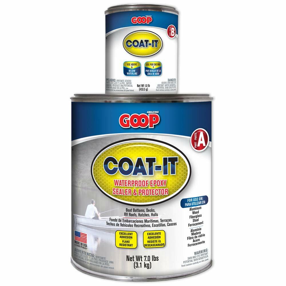 Goop 5400060 Coat-It Epoxy Sealer Adhesive Kit – 8 lb