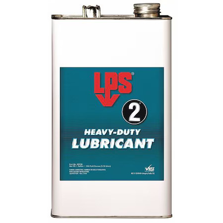 Lps 02128 Multipurpose Lubricant, 1 Gal., Can, Mineral Oil, Brown