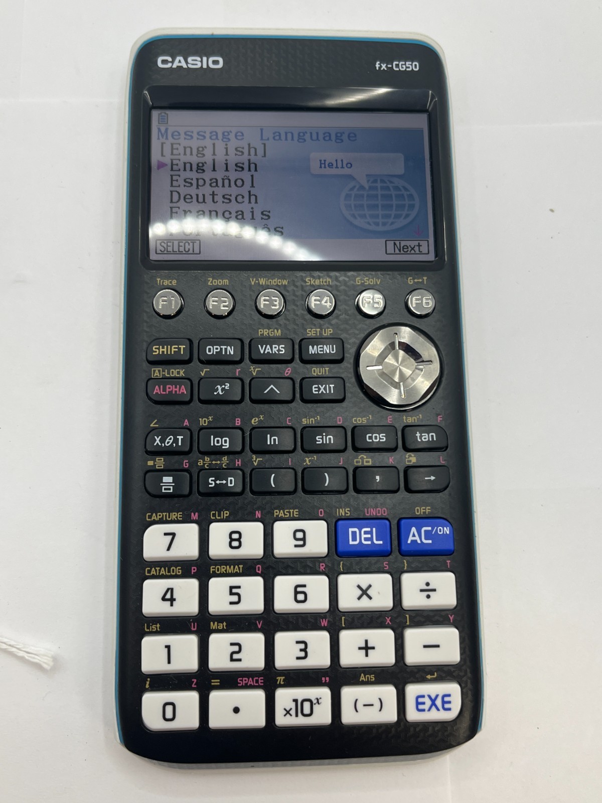 Casio FX-CG50 Graphing Calculator – Black