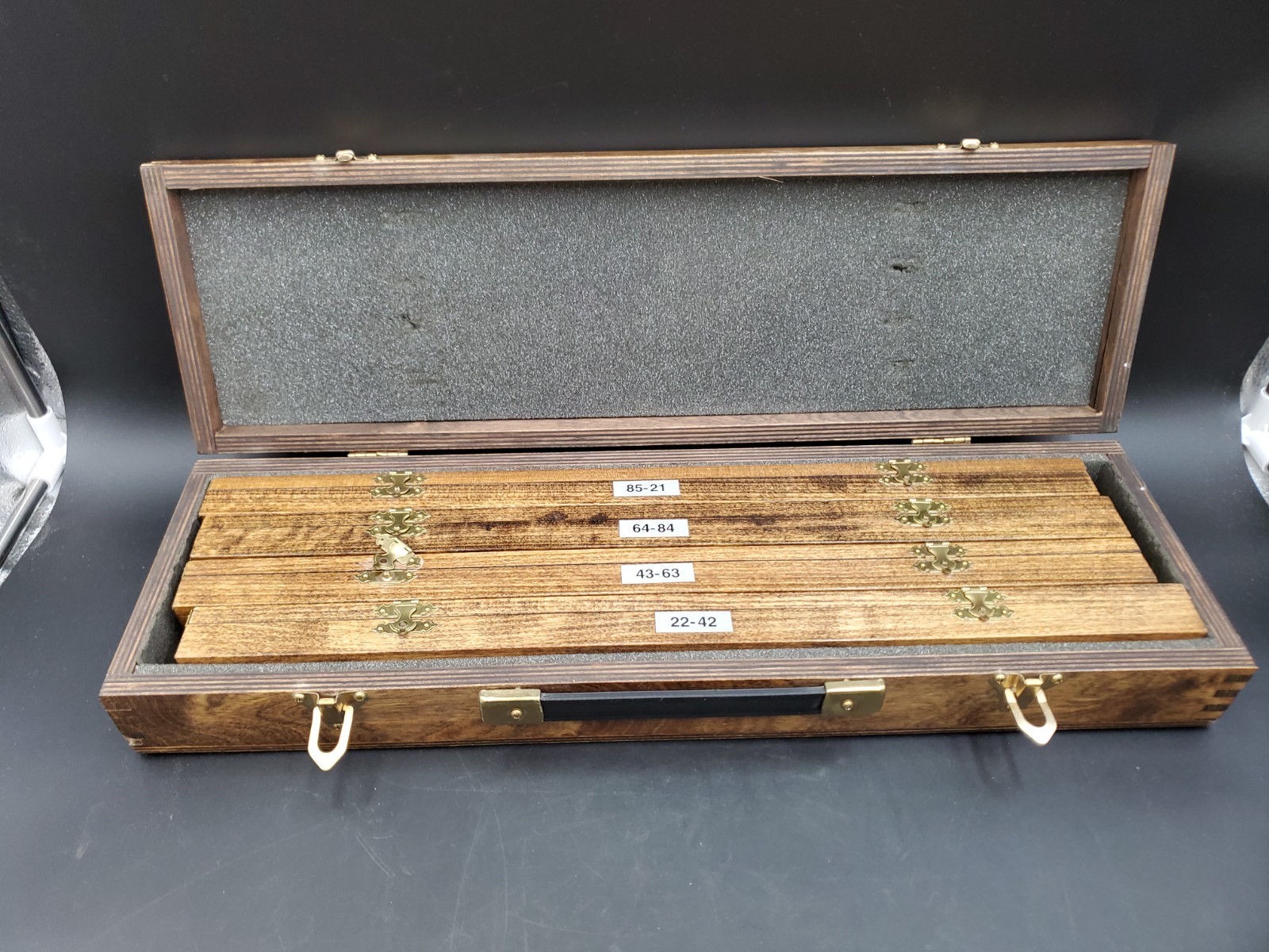 Farnsworth Munsell 100 Hue Test Color Set w/ Wooden Case, Complete Set