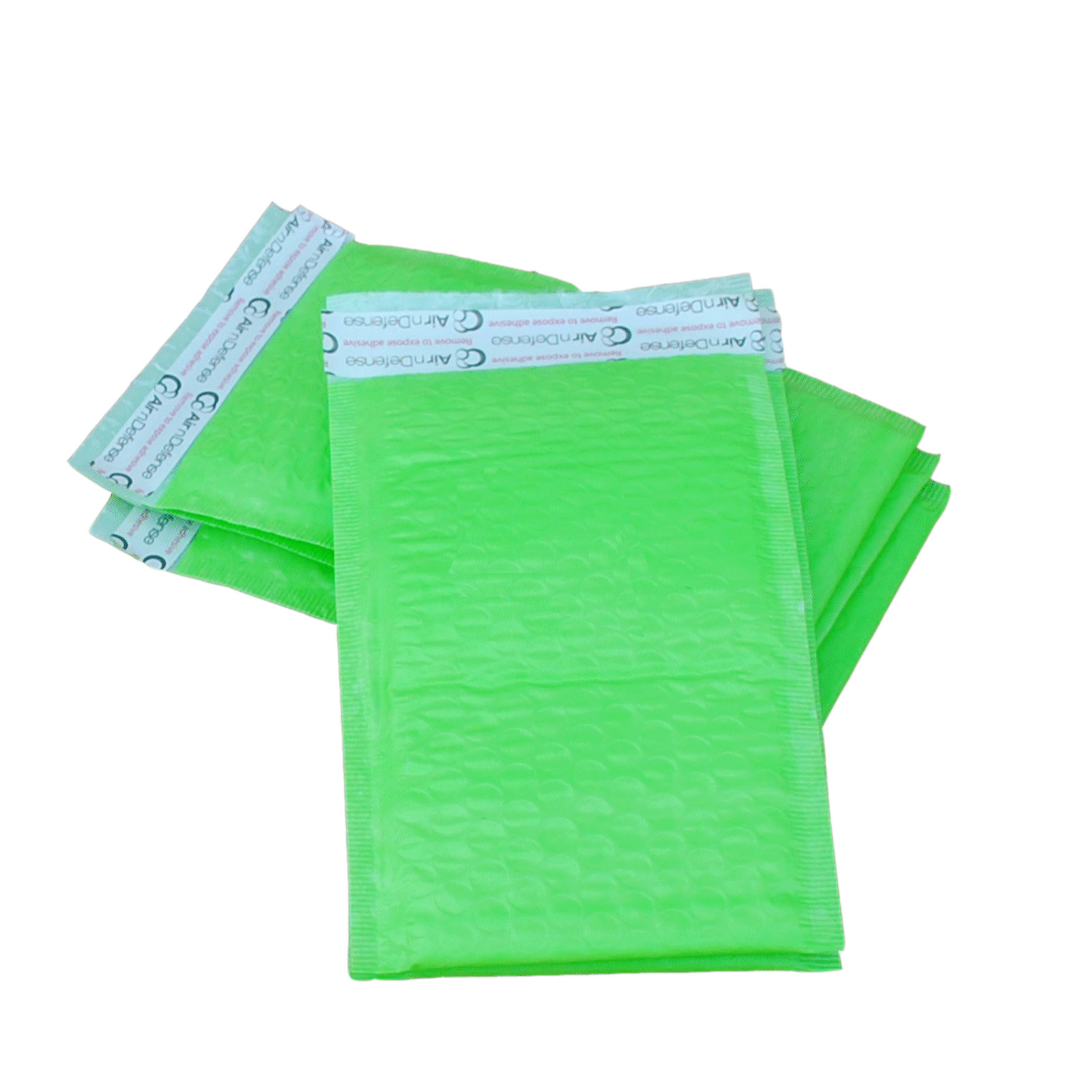 AirnDefense 600 #2 8.5X12″ Green Shipping Poly Bubble Mailers Padded Envelope