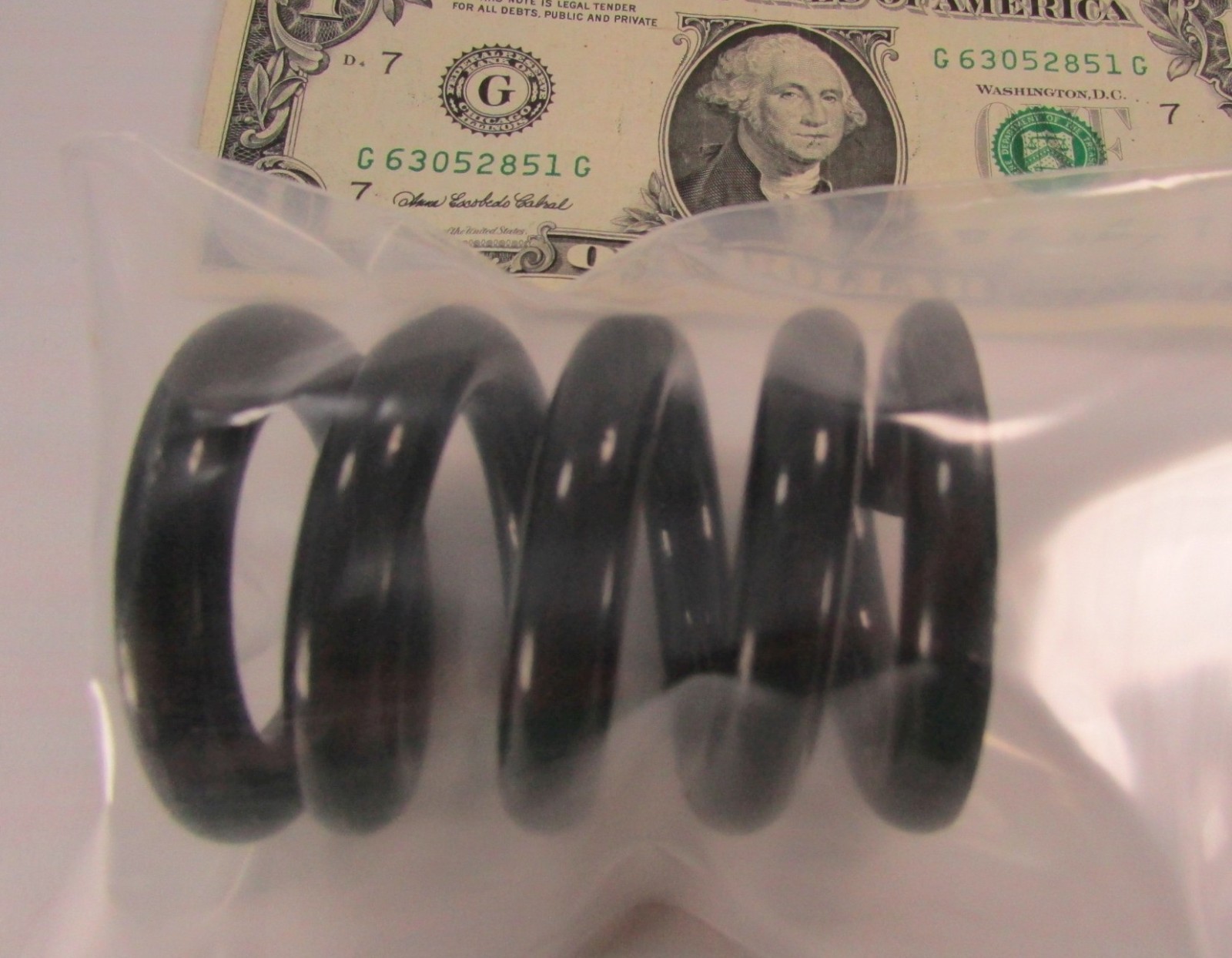 1-Pc Stiff Steel Coil Compression Springs, 2.47″ Long x 1.90″ Diameter Flat Ends