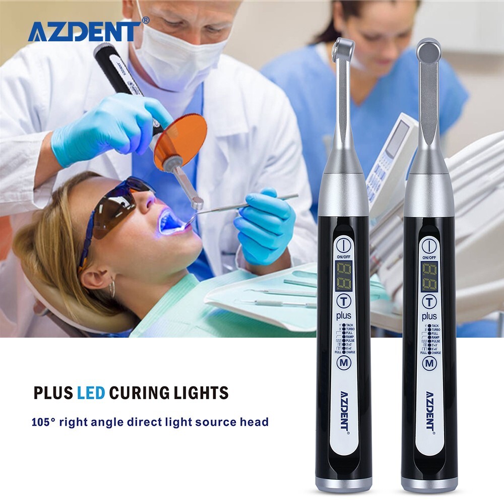 Dental Wireless LED Curing Light Lamp 1 Second Curing High Power 2500 mw/cm²
